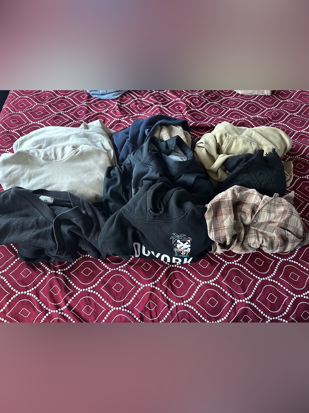 Men hoodies and clothes bundle